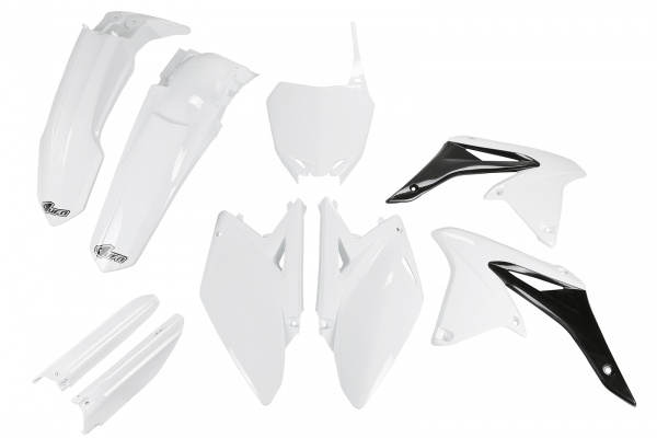 Full Plastic Kit white for Suzuki RM-Z 250 (2010-18)